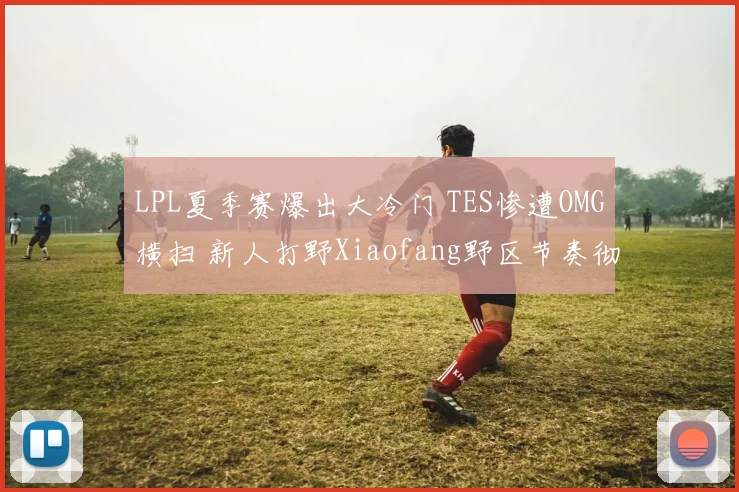 LPL夏季赛爆出大冷门 TES惨遭OMG横扫 新人打野Xiaofang野区节奏彻底碾压